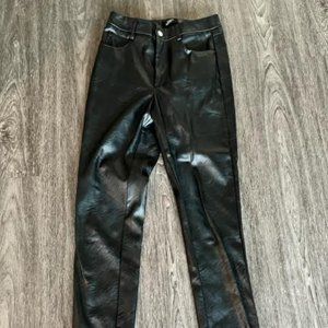 TIGERMIST FAUX LEATHER PANTS SIZE EXTRA SMALL